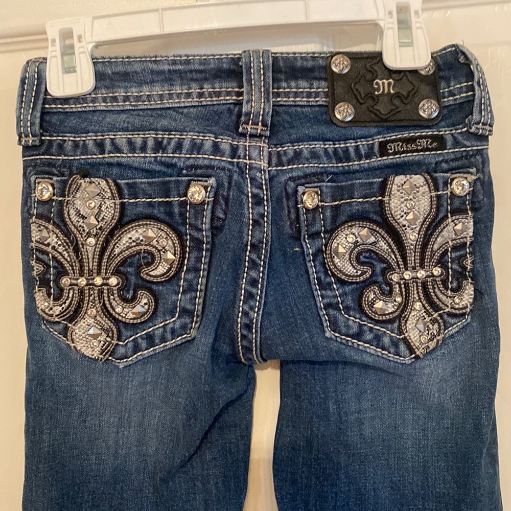 Girls Miss Me Capri jeans size 8